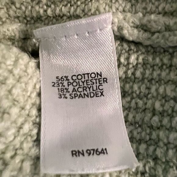 J. Jill size small super soft green hoodie - Picture 5 of 5